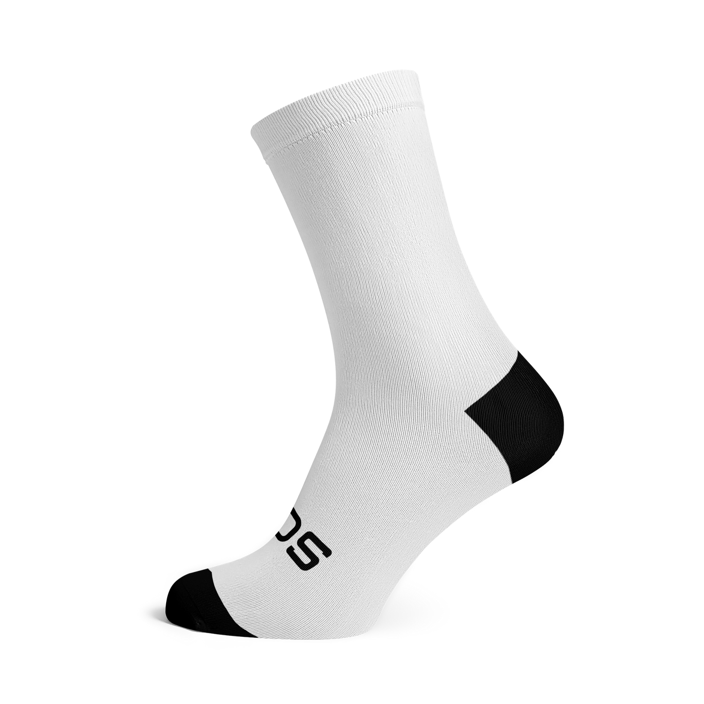Solid White Socks