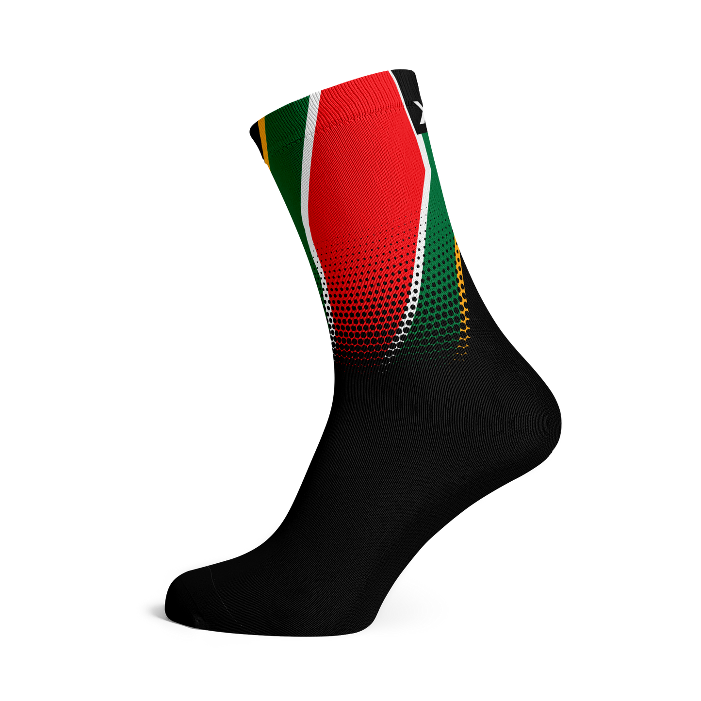 Calzini con bandiera del Sudafrica
